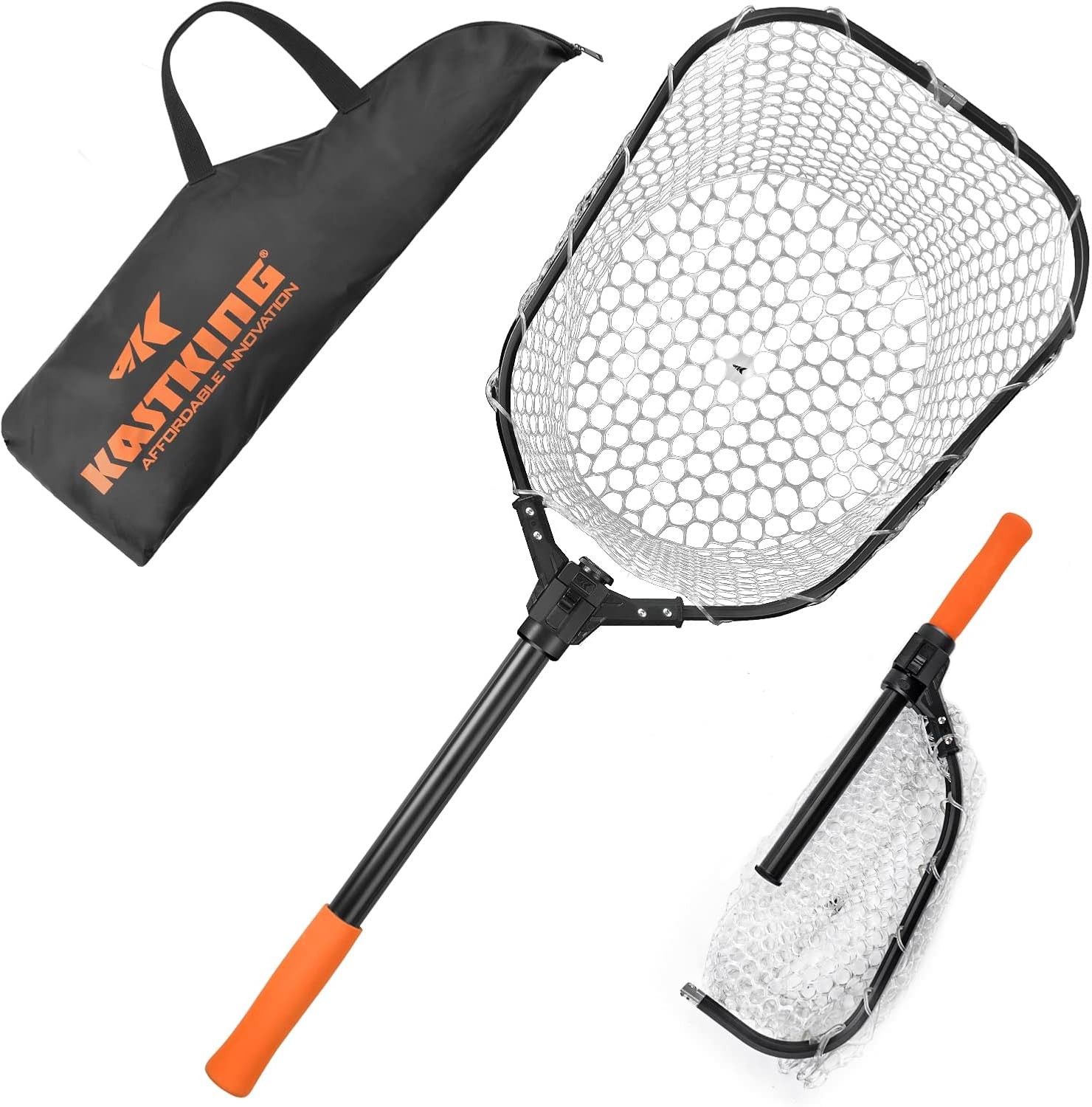 KastKing Brutus Fishing Net, Foldable Extendable Fish Landing Net, Lightweight