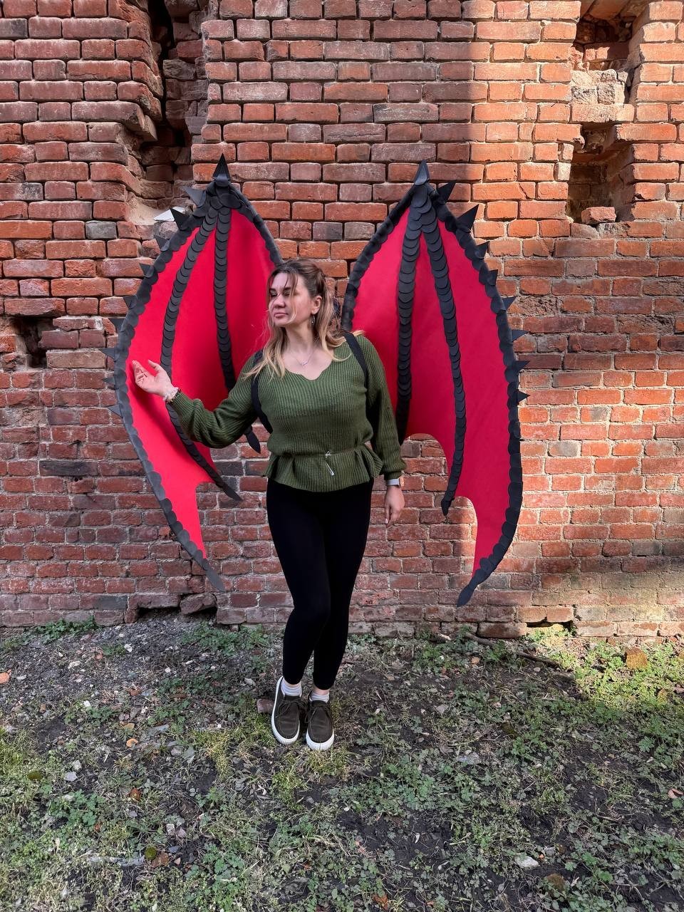 ed Dragon Wings Cosplay Large Demon Bat Wings Gothic Costume Adult Fursuit