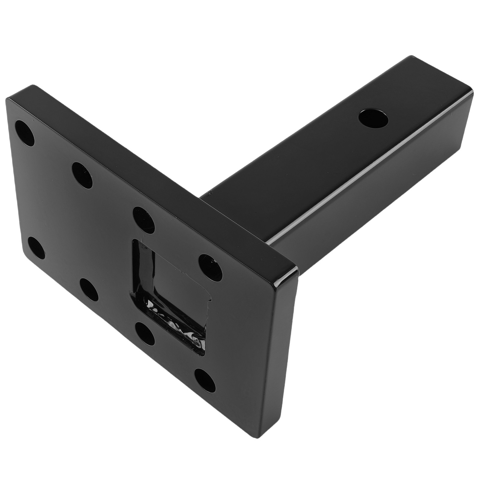 3 Position Pintle Hitch Mount Plate for 2" Hitch Steel 20000 lbs Capacity