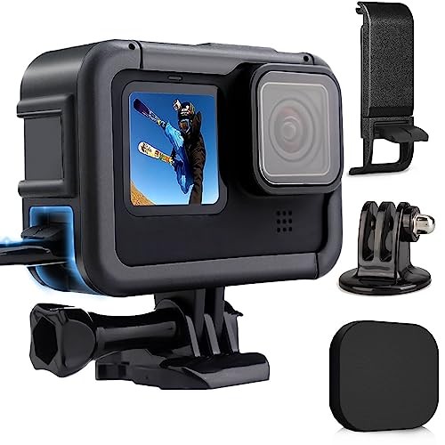 Protective Accessories Kit Frame Mount Housing Case Compatible with Go Pro