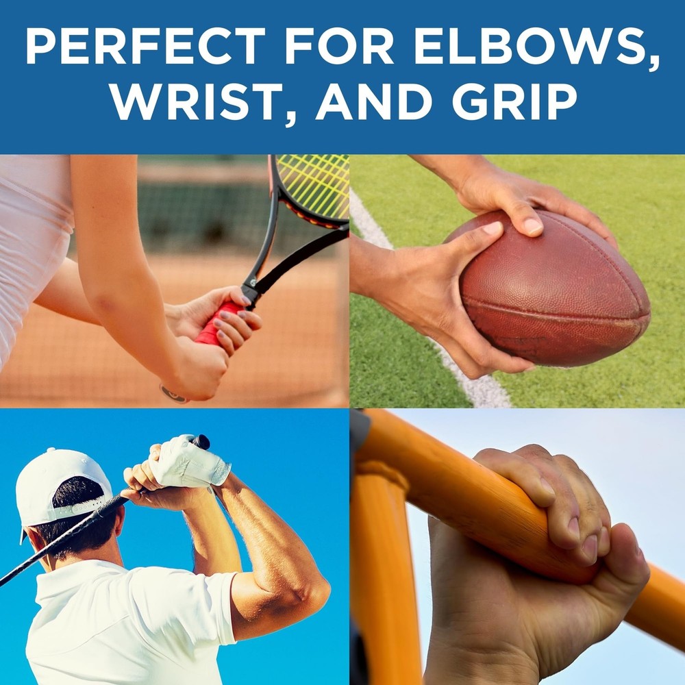 THERABAND FlexBar Resistance Bar, Light, Red Flex Therapy light, - Light