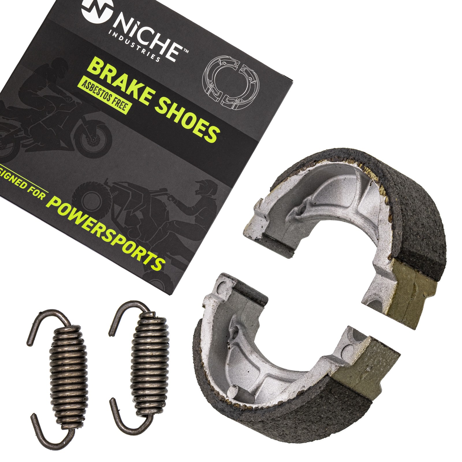 NICHE Brake Shoe Set for Kawasaki KLX110 KLX110L 41048-1141 41048-1083 Complete
