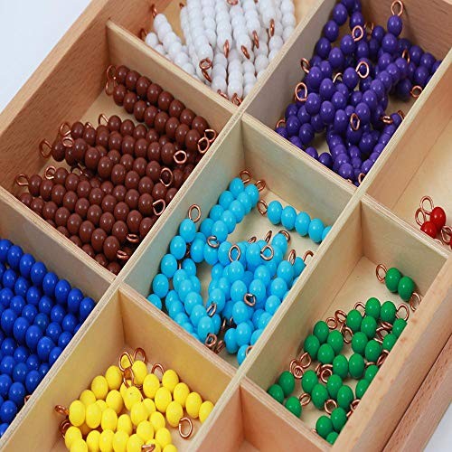Counting Beads Checker Board Beads Math Games & Teaching Numbers Counting Toys