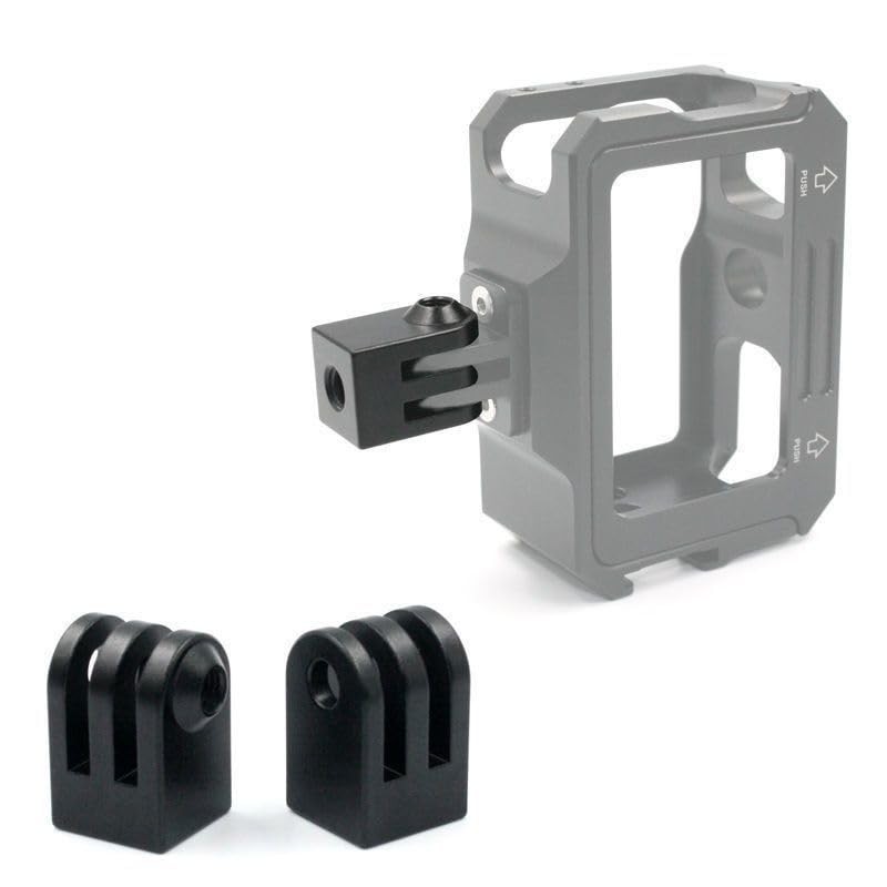 ThtRht 2 Pack Action Camera Tripod Mount Adapter with 1/4"-20 Threaded...