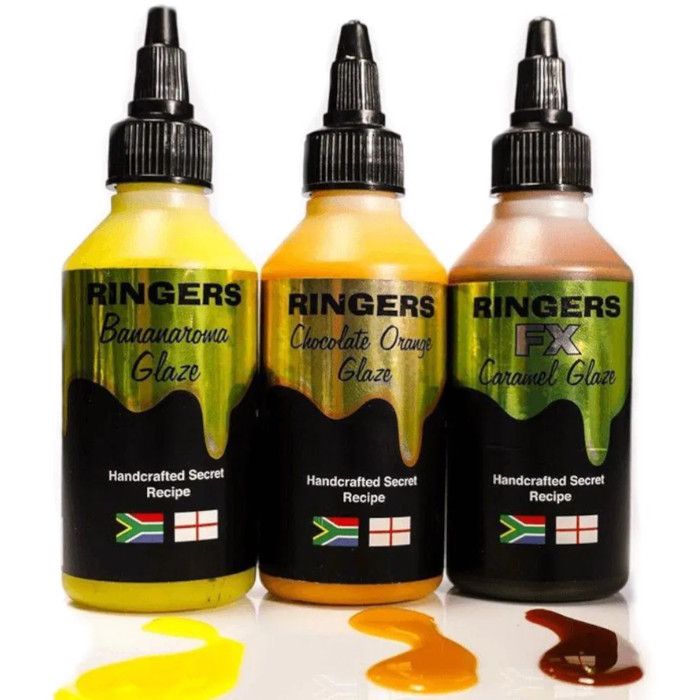 Ringers Glazes 100ml – For Solid Bags & Soaking Hookbaits, Carp Fishing