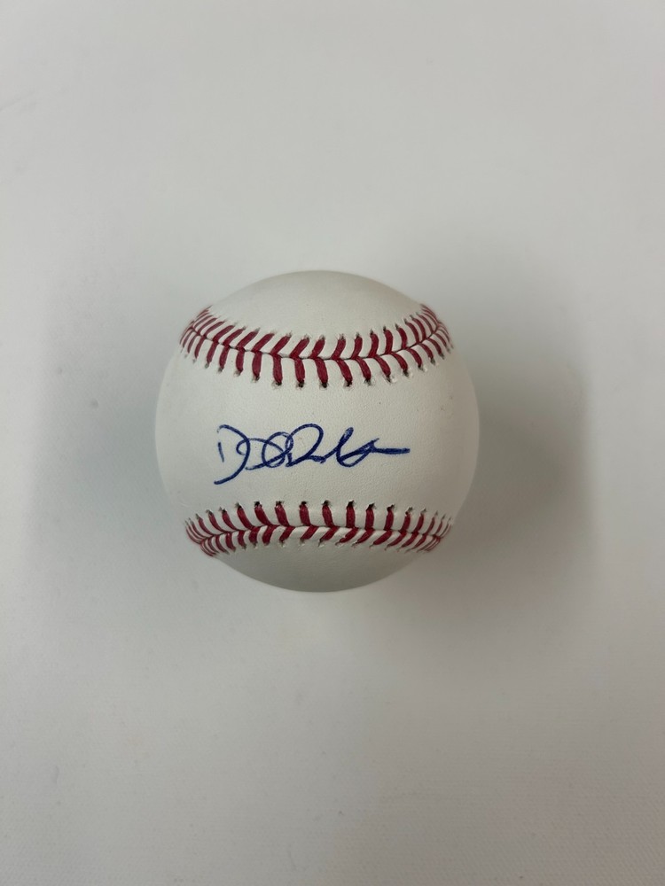 Daniel Robertson- Autographed baseball  Tampa Rays