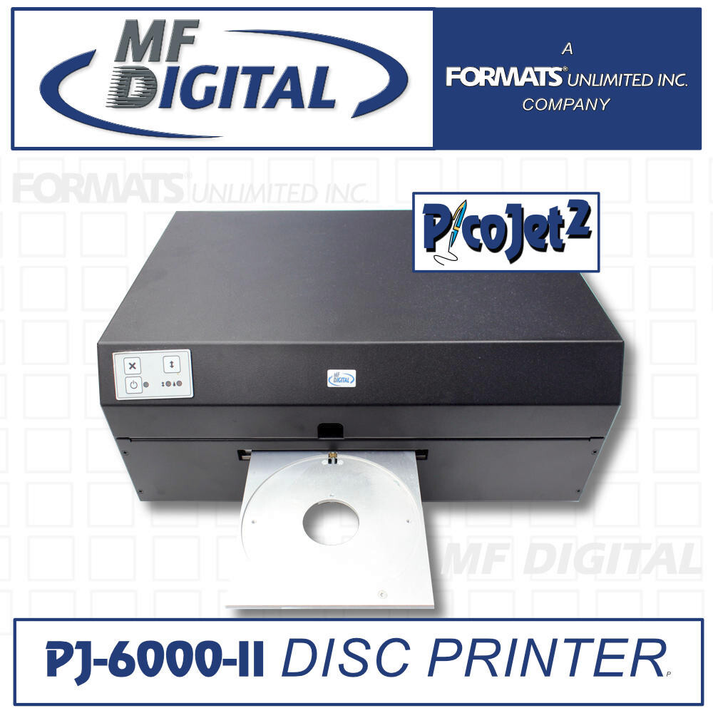MF Digital PicoJet 2 DIsc printer CD DVD Blu-ray