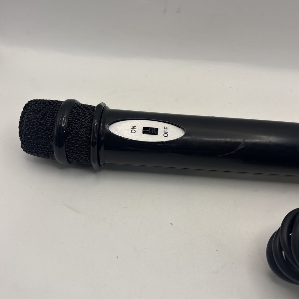 The Singing Machine Wired Microphone For Karaoke Machine 9" REPLACEMENT MIC ONL