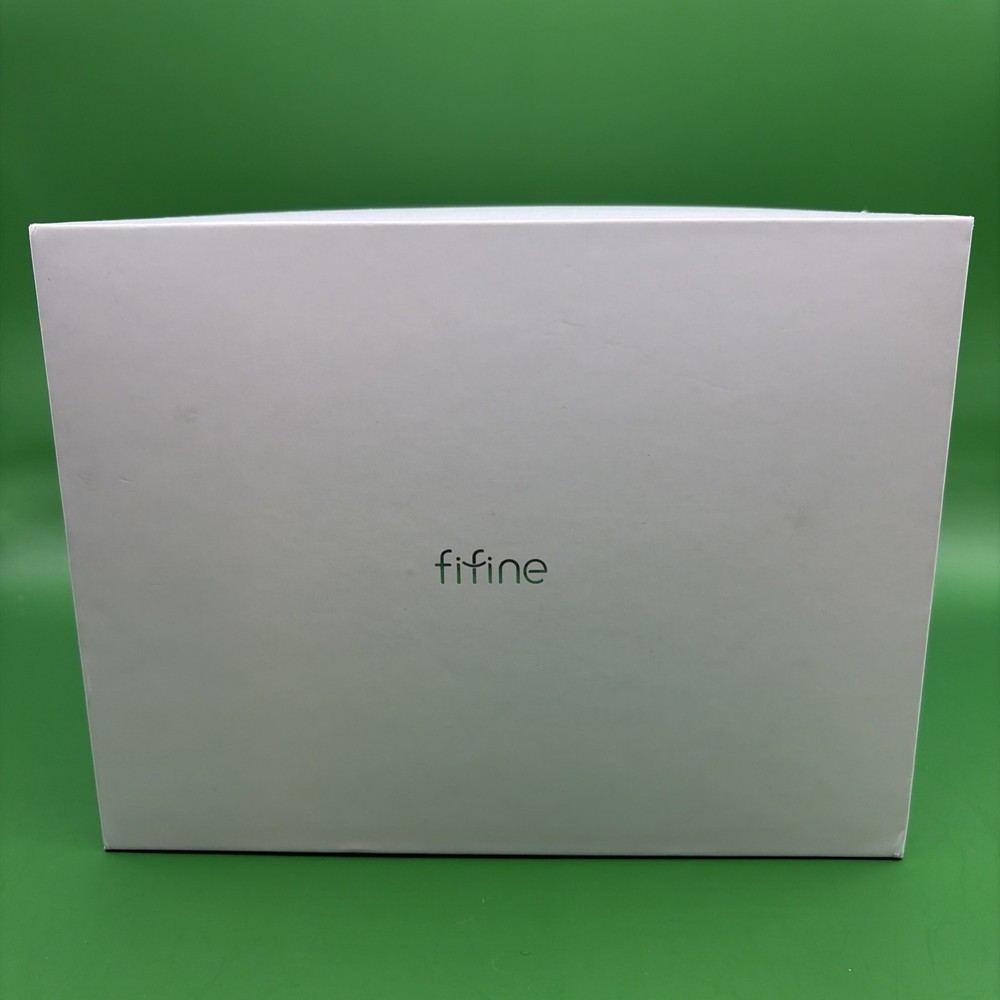 FIFINE USB Studio Recording Microphone Computer Podcast Mic for PC, PS4