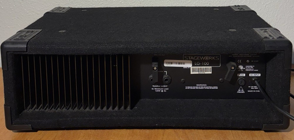 STAGEWORKS LG-100 Powered Mixer 100 Watts