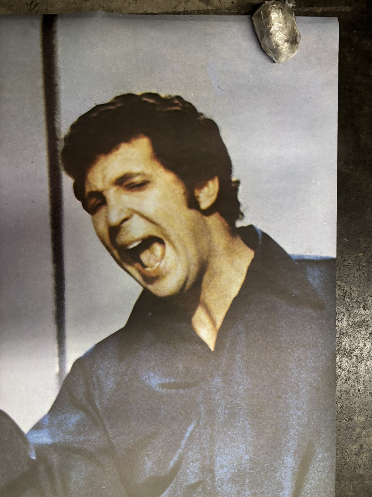 Tom Jones 1971 large door vintage poster singer C2583