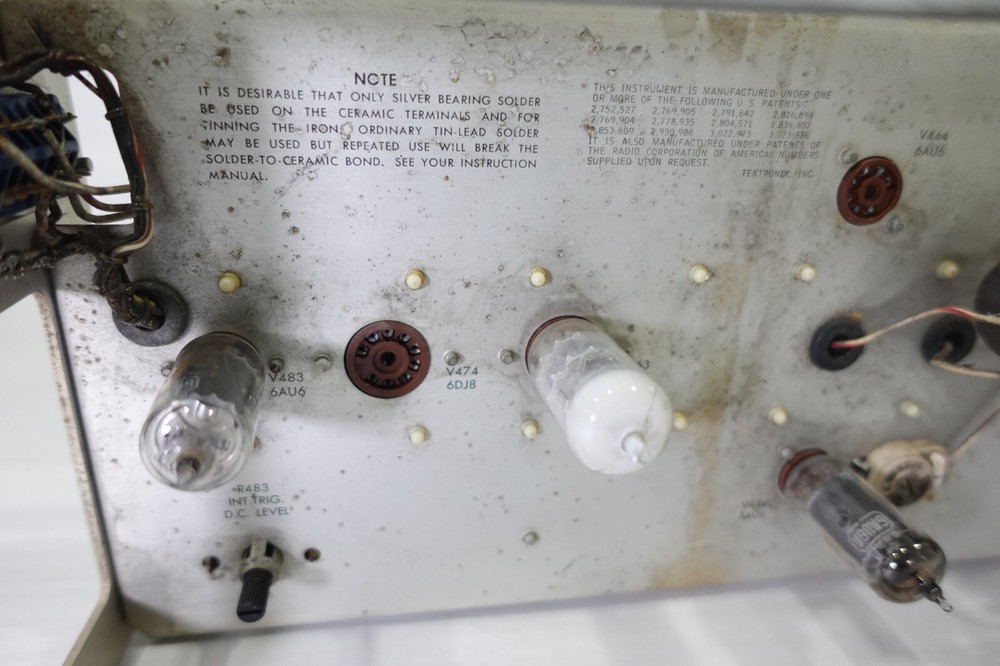 Tektronix Type 60 Tube Amplifier Plug In Unit - Untested