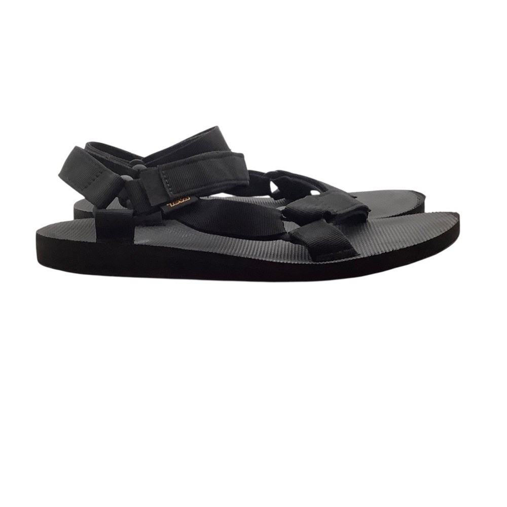 Teva Black Strappy Sandals size 12