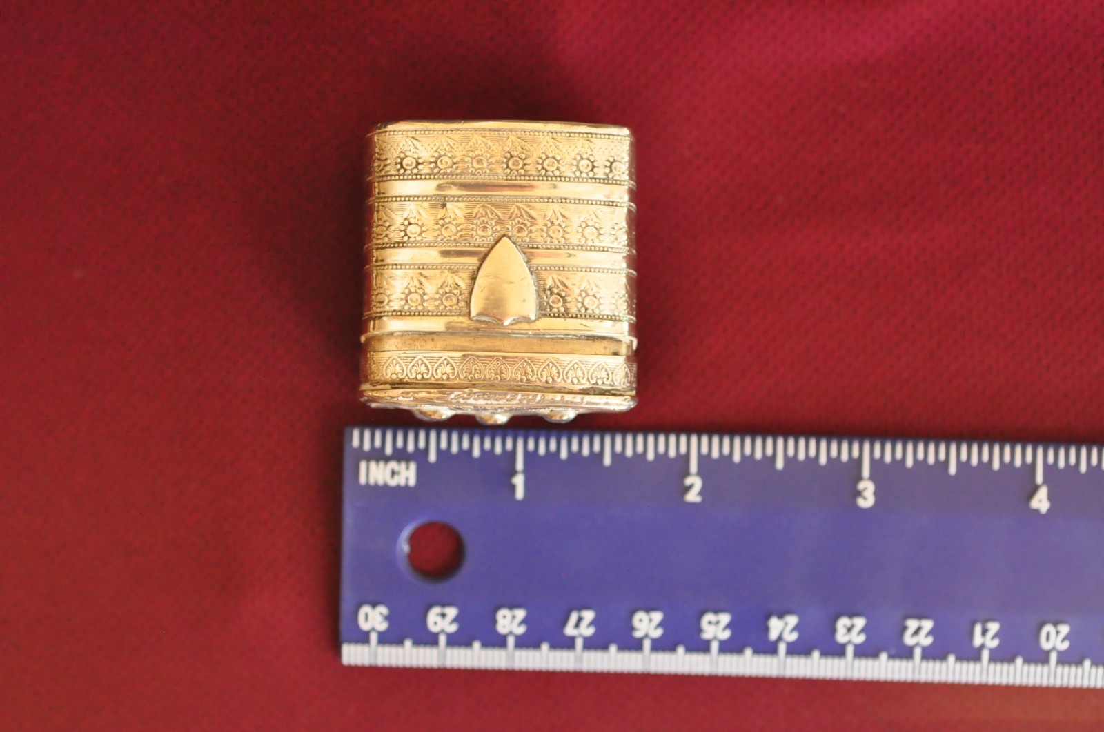 Beautiful Antique European Sterling Silver Snuff Box – 28 Grams - Hallmarked