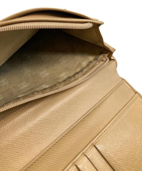 Coco mark button long wallet