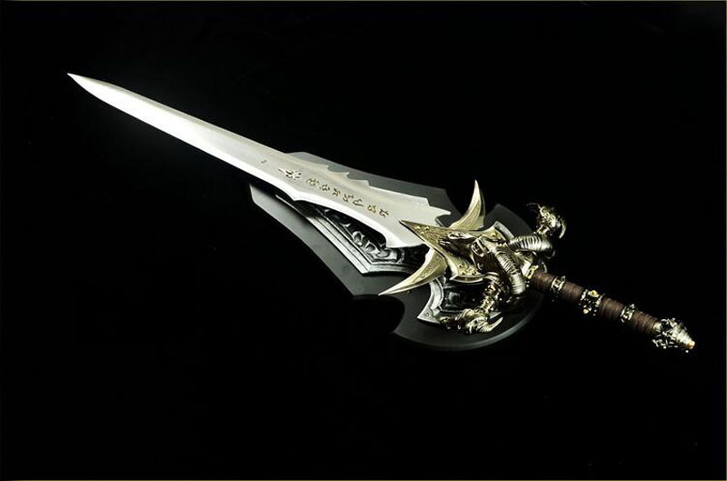 47" Sword Frostmourne War Craft Wow lich World 1:1 Scale Metal Cosplay videogame