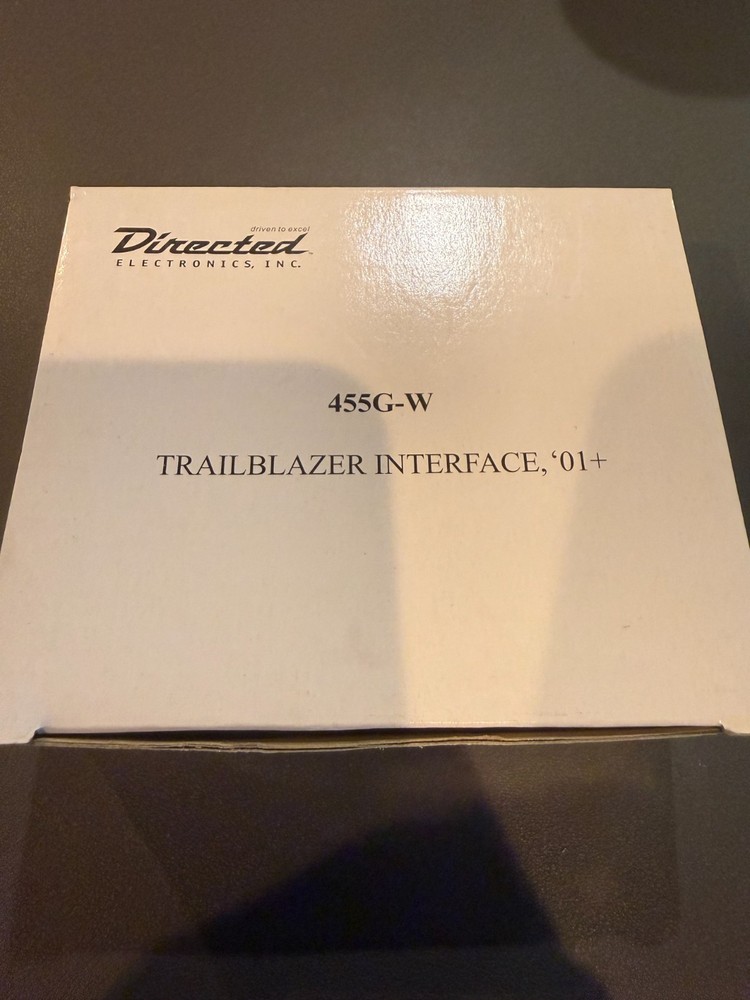 Directed Electronics 455G-W Interface for 01 & Up Trailblazers