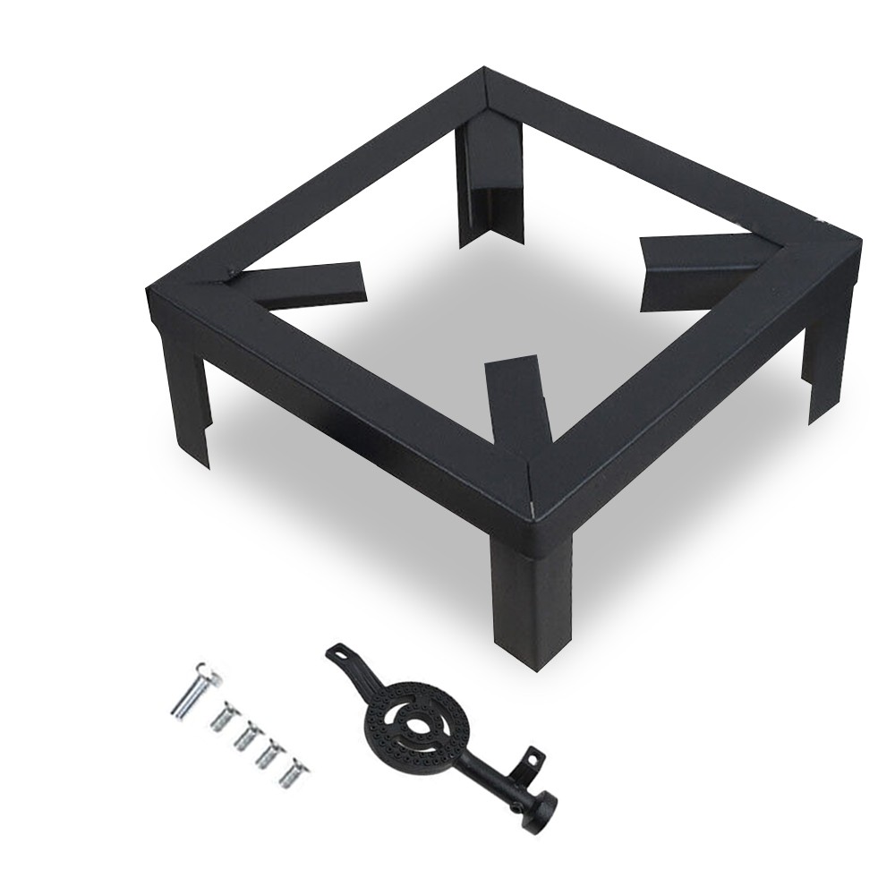 15000 BTU Portable Propane Stove Burner Gas Cooker Iron Camping Picnic BBQ