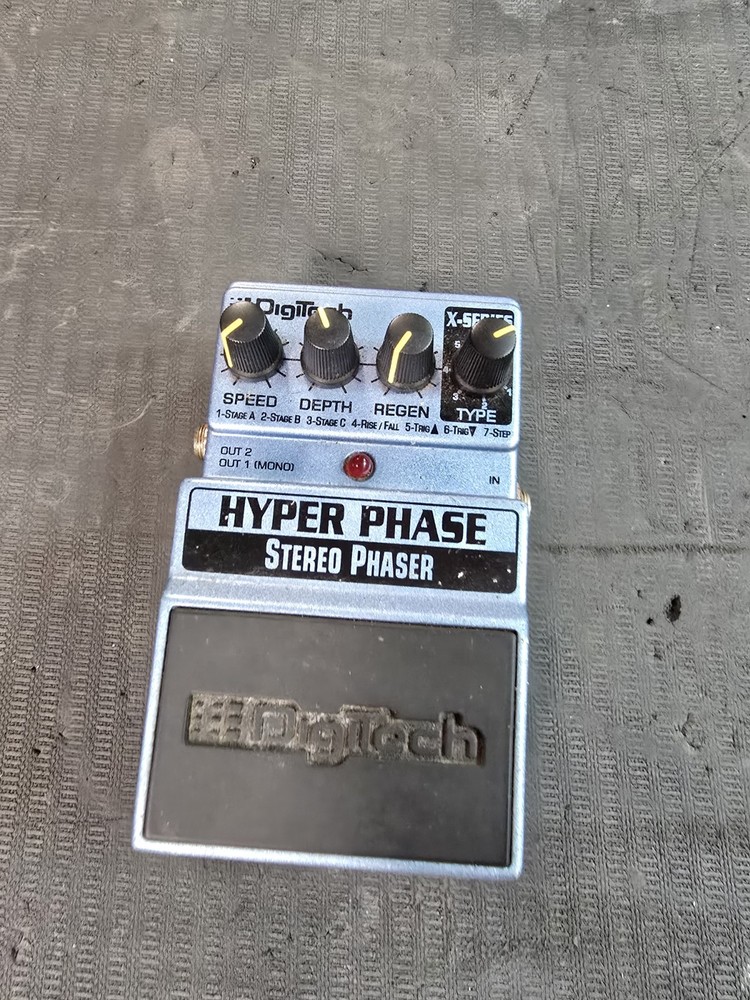 DIGITECH Hyper Phase - X-Series Stereo Phaser Guitar Pedal #2