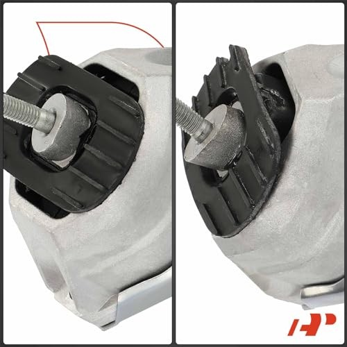 2PCS Front Left and Right Engine Motor Mount Kit Compatible with BMW E60