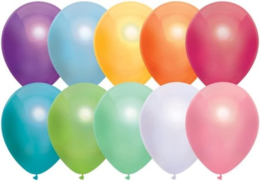Ballonnen Neon, 10 stuks.