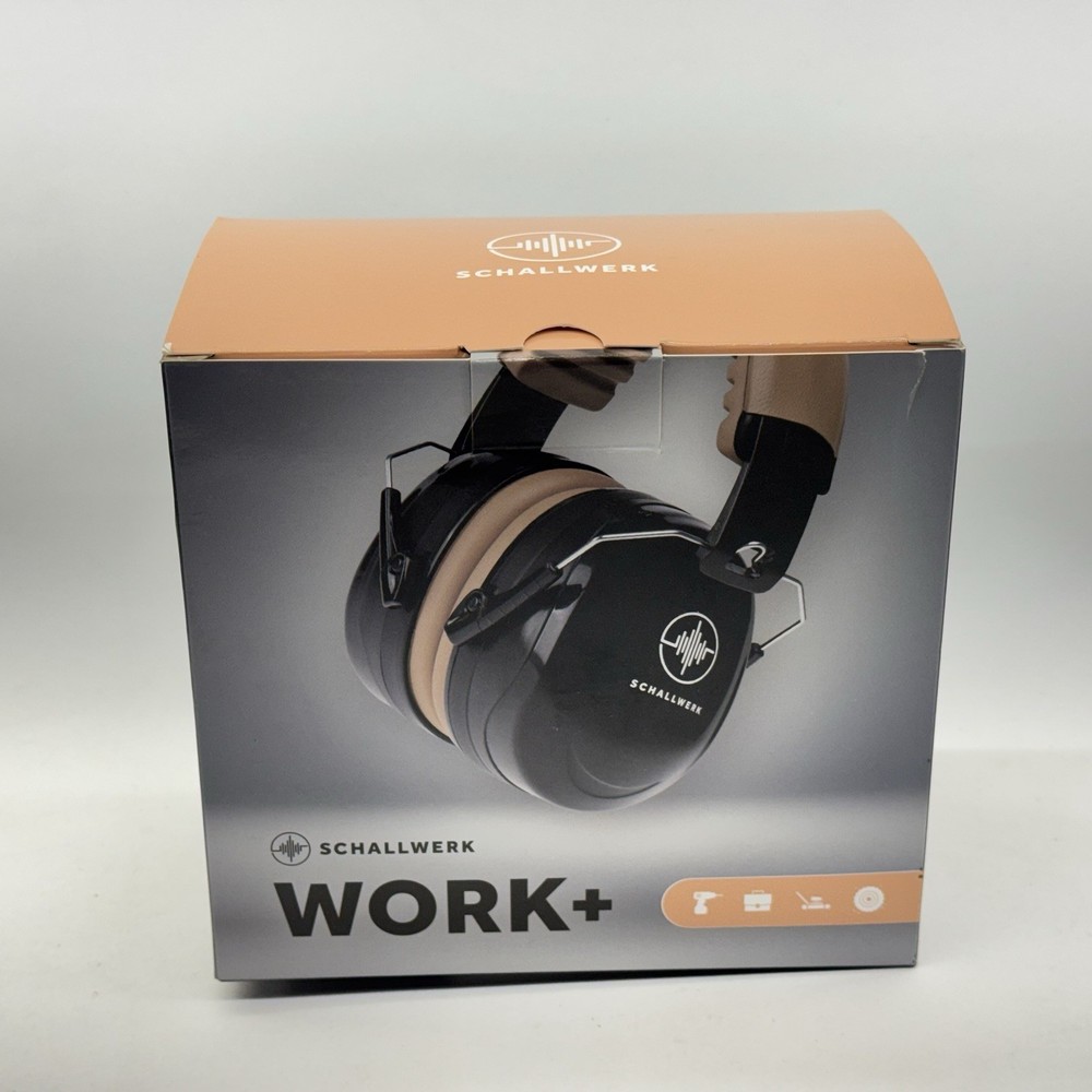 Work+ Hearing Protection Ear Muffs noise reduction Shooting Construct Schallwerk