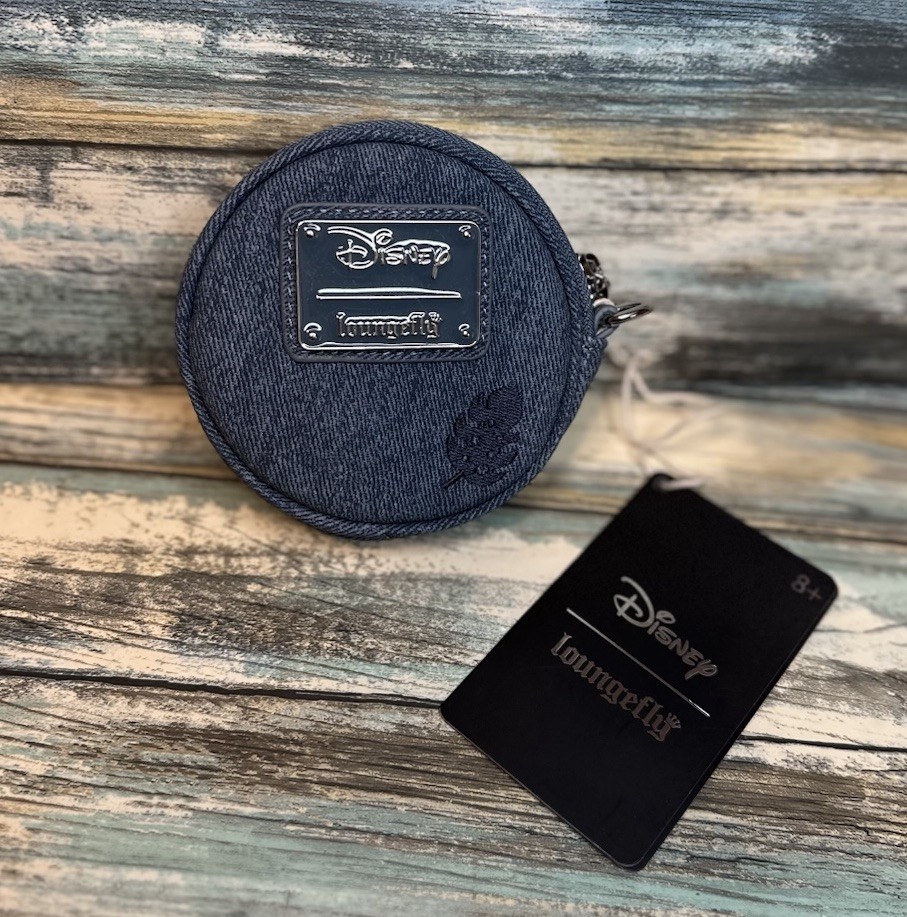 NEW Loungefly Disney Coin Purse Wristlet •Lilo & Stitch • Denim