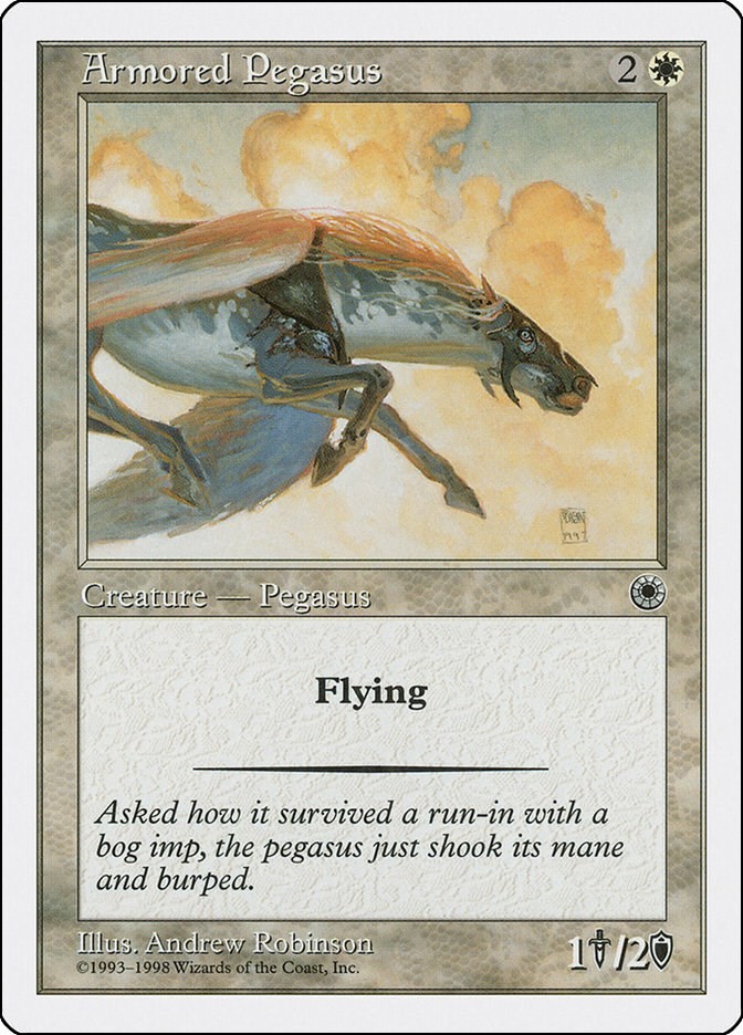 Armored Pegasus Anthologies 72 MTG MP