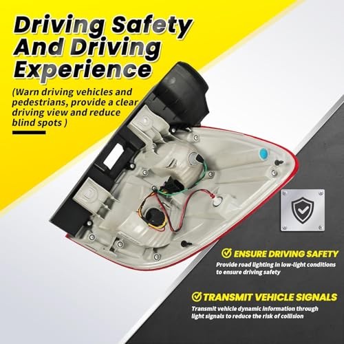 Tail Light Compatible with 2016 2017 Equinox L/LS/LT Driver Side Rear Left