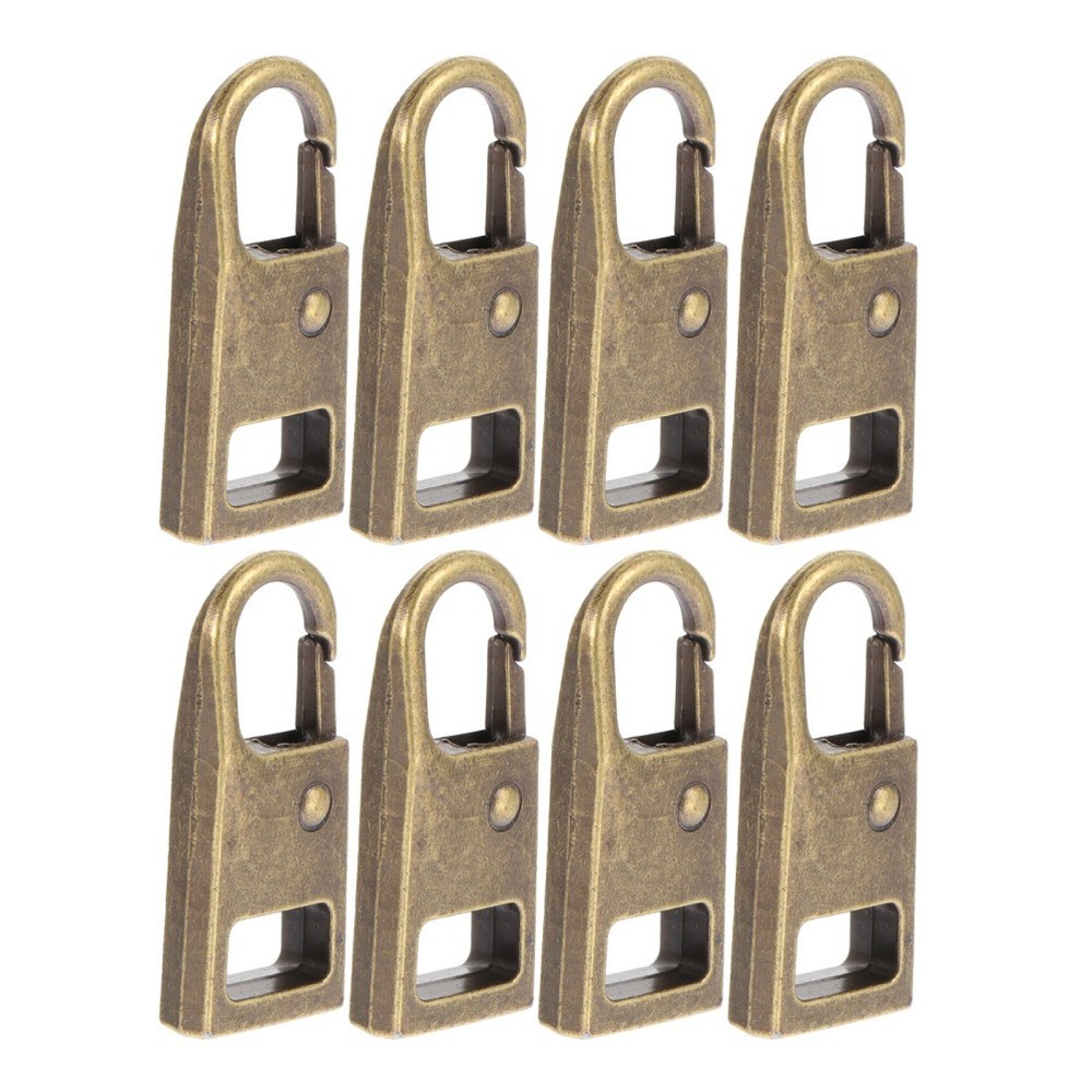 8pcs Multi-purpose DIY Zipper Heads Zipper Pullers Clothes Tags