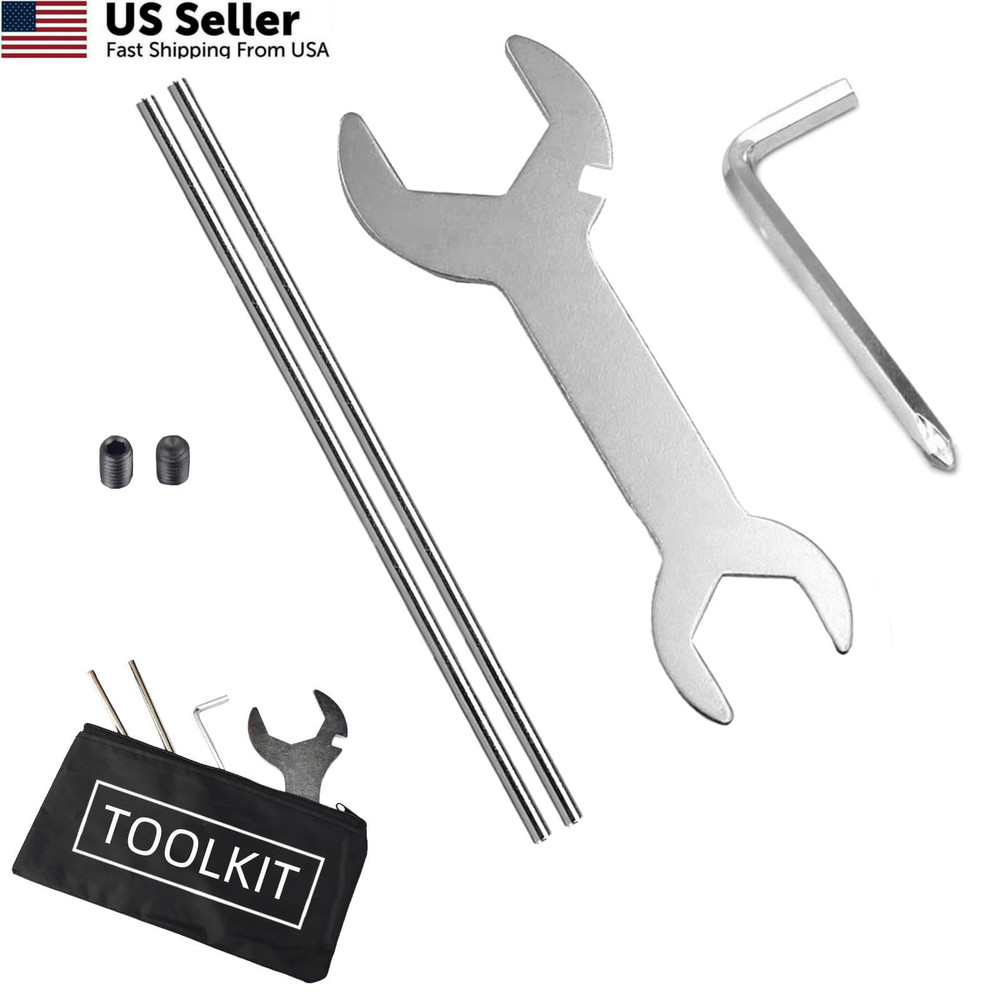 PRIORMAN Professional Dance Pole Installation Toolkit,Portable Black Silver