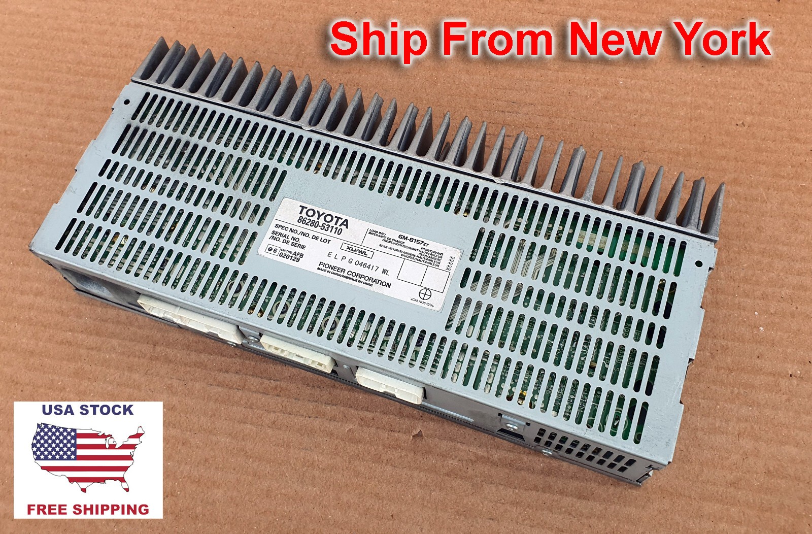 2007-2009 Lexus IS250 IS350 Pioneer Amplifier 86280-53110 Oem Used