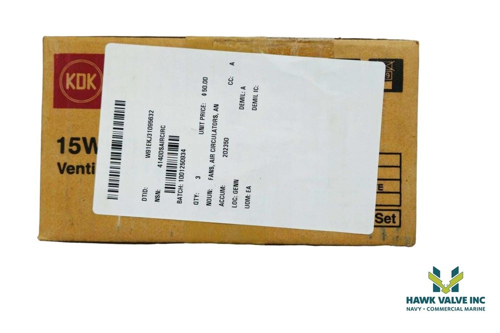 KDK VENTILATING FAN 15WUD