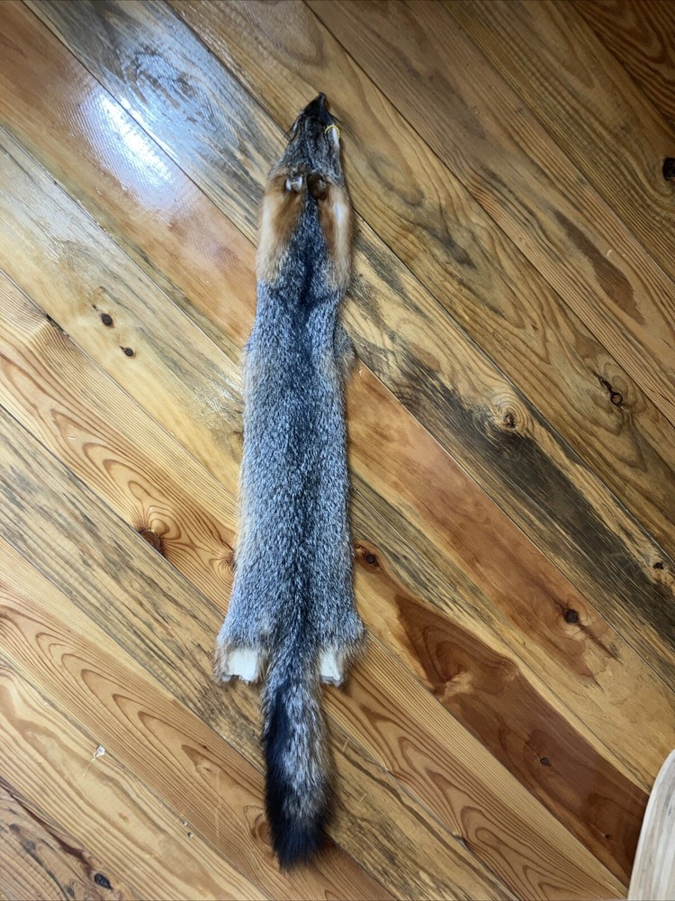 gray fox pelts