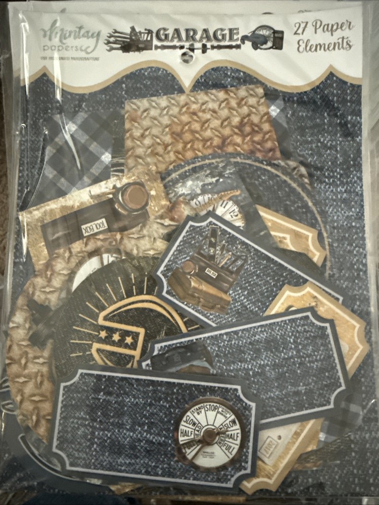 Mintay Papers 27 Paper Elements Garage