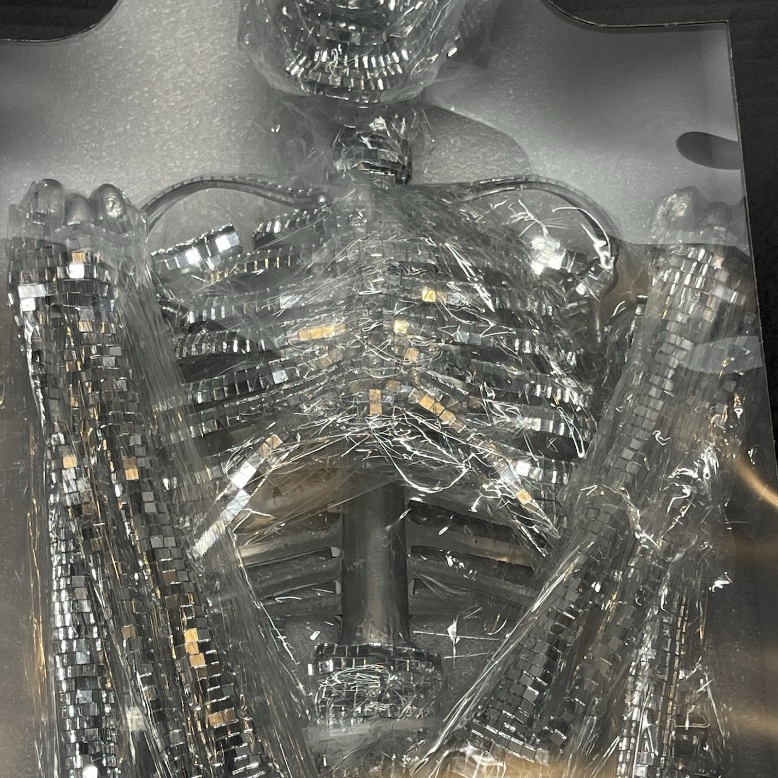 Ashland Disco Skeleton 3ft. Halloween Decor Brand New In Box SEALED!