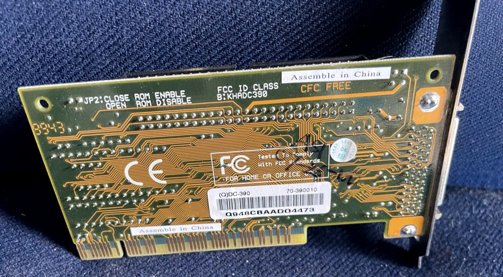 Tekram Technology DC-390/T SCSI Controller Card