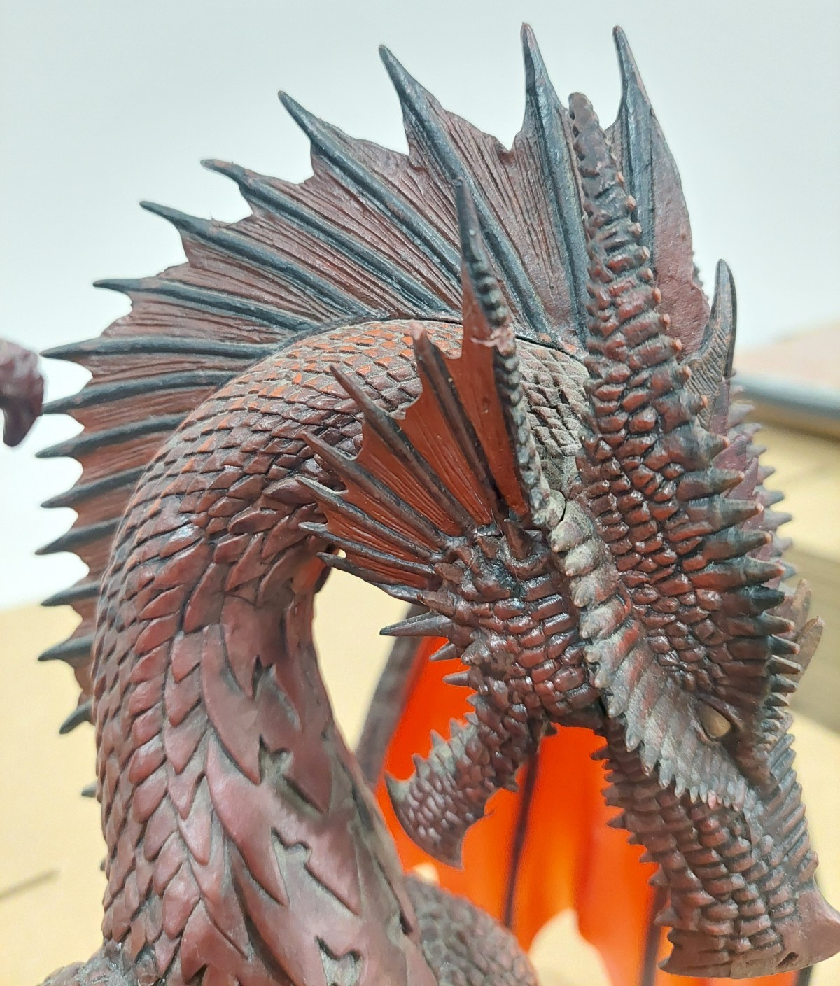 Dungeons & Dragons Icons Colossal Red Dragon Figure Limited Edition 2006 D&D