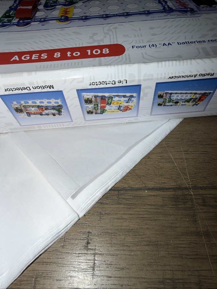 Snap Circuits Classic SC-300 Electronics Exploration Kit Opened Box Nice