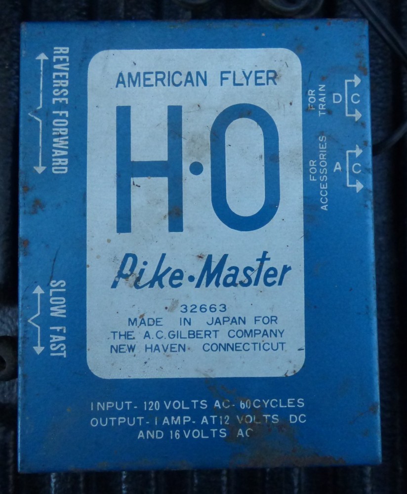 American Flyer HO Pike-Master Train  Transformer