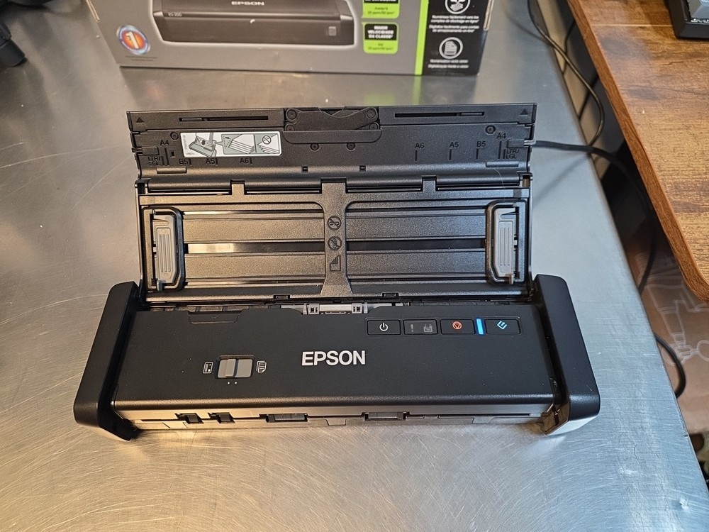 Epson WorkForce ES-200 Document Scanner - USB Cable - No Power Supply Cable