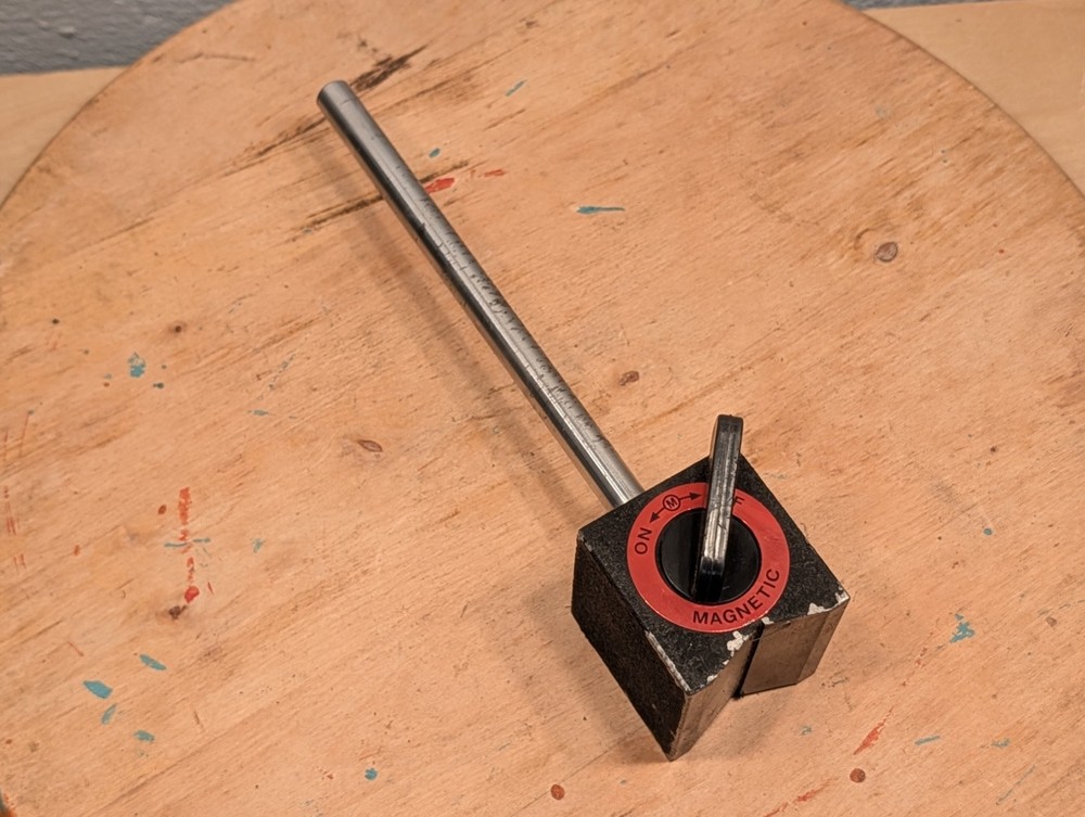 Magnetic Base Indicator Machinist 1/2" Post