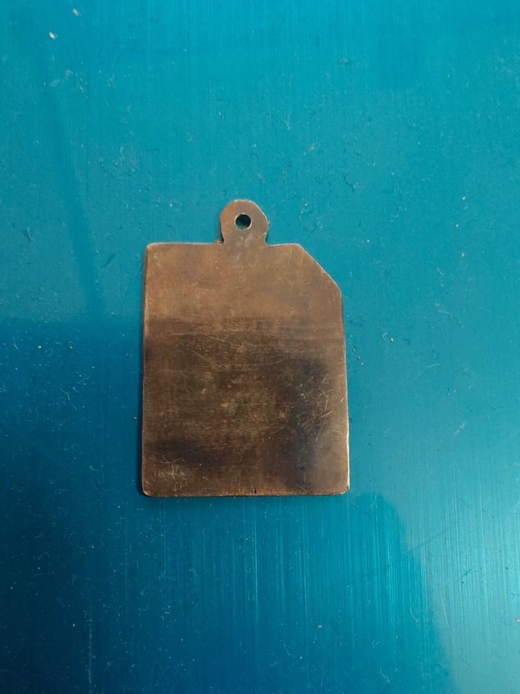 Russian silver 84 enamel pendant НАПАМЯТЬ