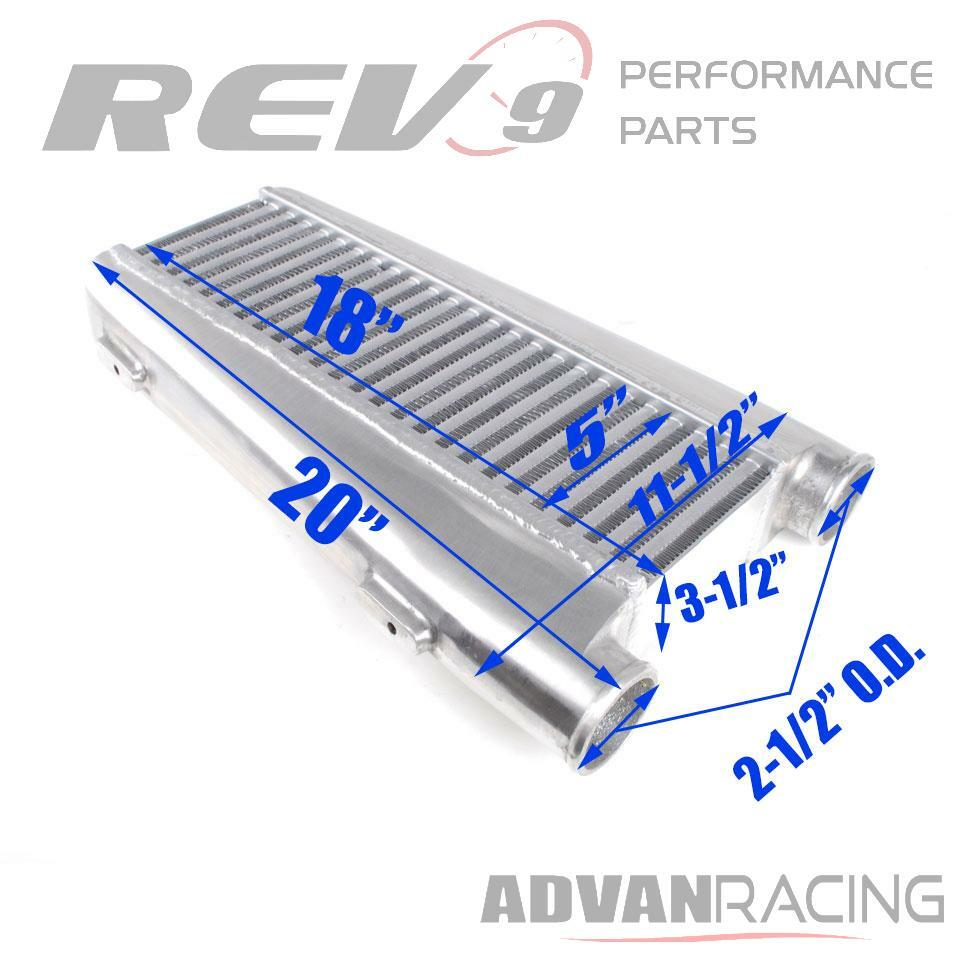 Rev9 Spec-A Intercooler Aluminum Cooling Performance Universal Custom Job
