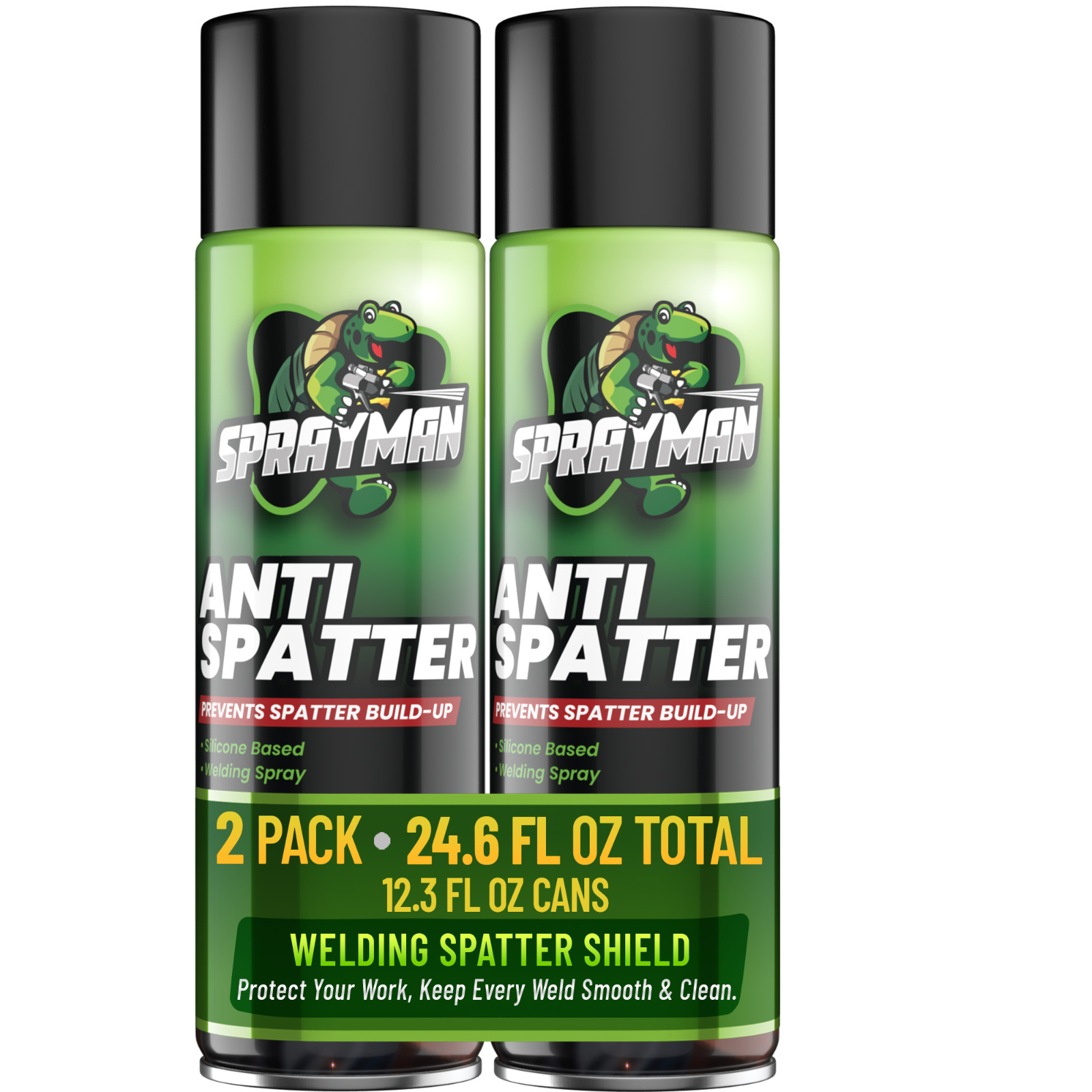 Sprayman Anti Spatter Spray, 12.3 fl oz - 2 Pack