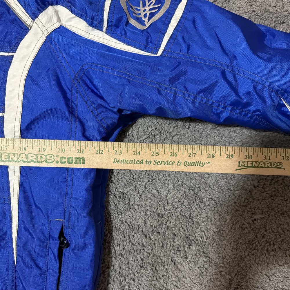 Yamaha Blue Competition Snowmobile Jacket, Size Small - 4 Stroke Performance