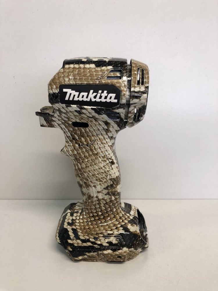 Makita Impact Driver TD173 Custom Housing Exterior Python Pattern Japan New