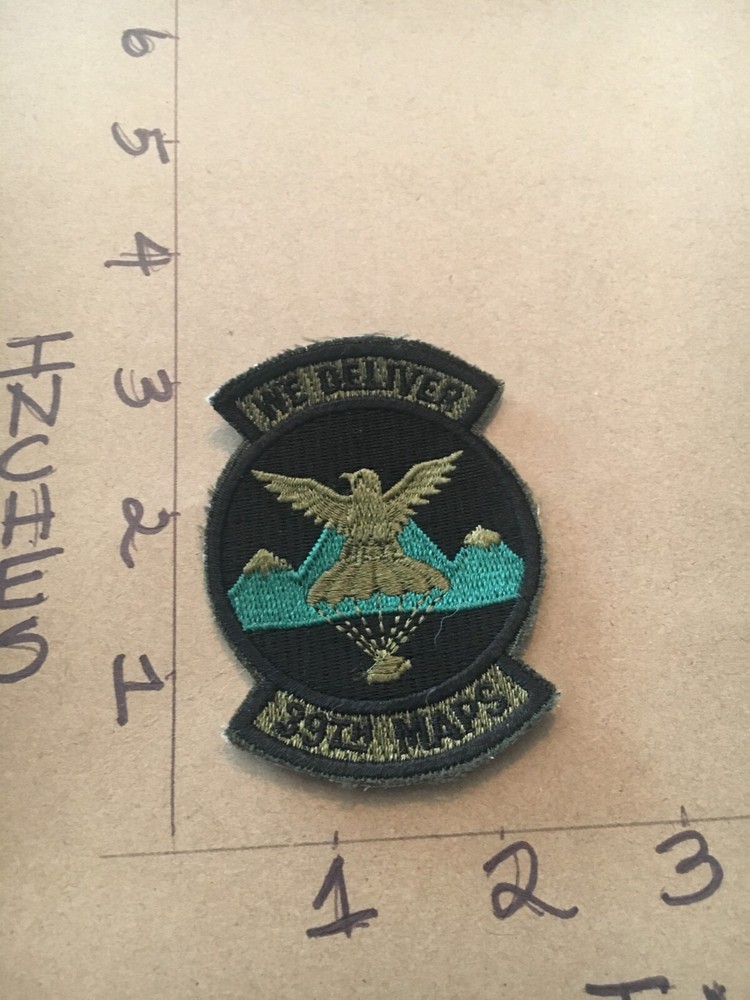 USAF 39th MAPS Squadron subdued patch 5/30/25