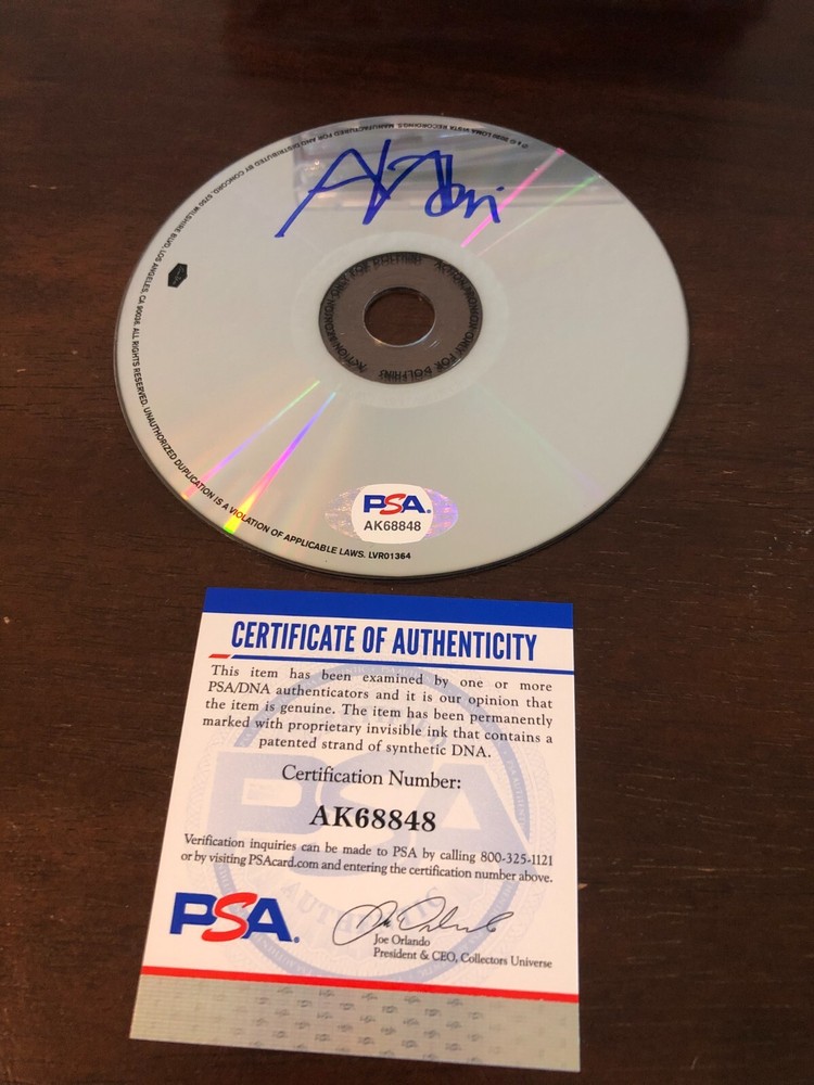 Action Bronson Only For Dolphins Signed Autographed CD Disc PSA E2