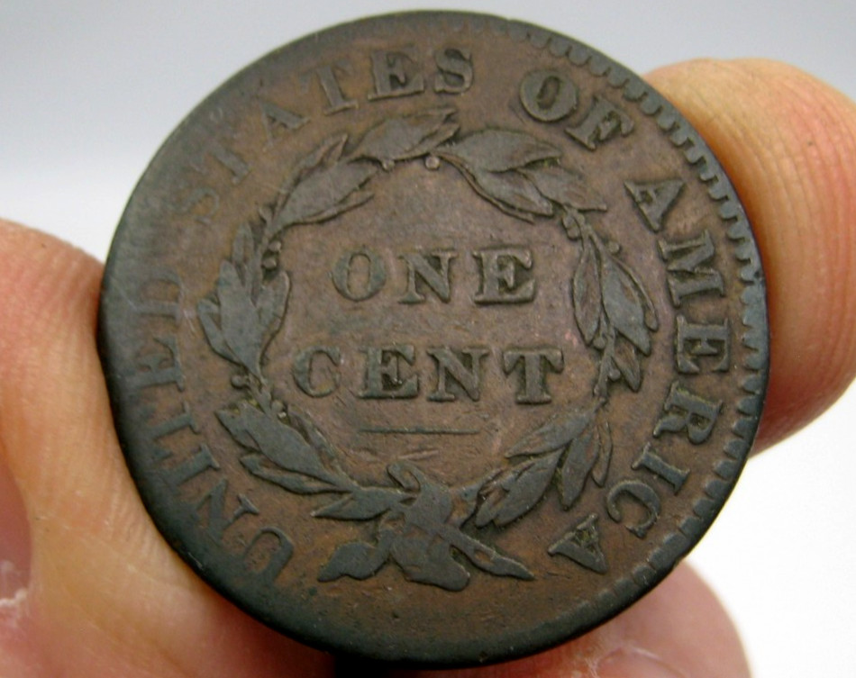 Nice 1825 LARGE CENT ~ VG